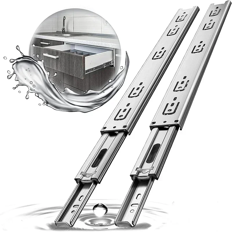 Drawer Slide Pair - 1 Pair Full Extension Drawer Slides