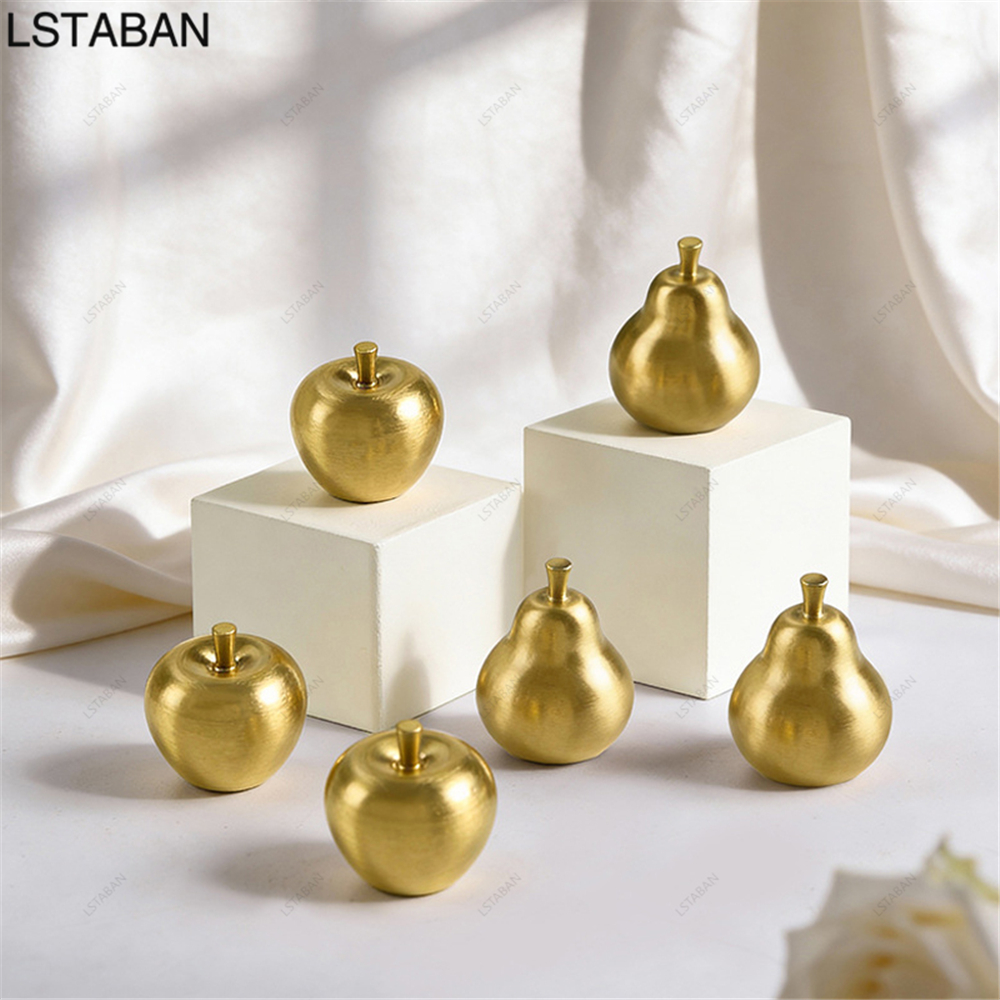 Unique Furniture Hardware - Creative Unique Brass Wardrobe Door Handle