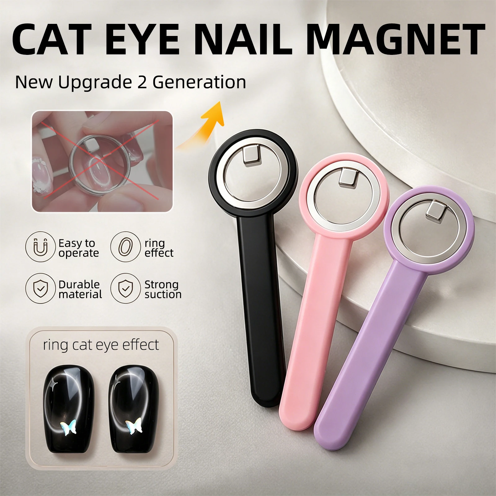 Furniture Hardware Nails - New Circular Ring Cat Eye Nail