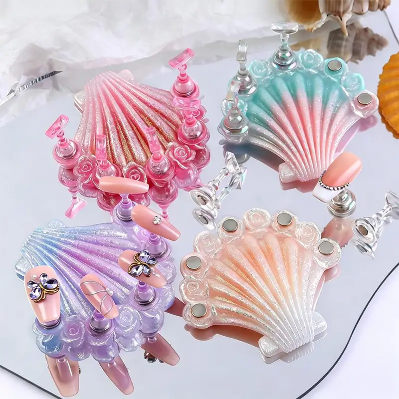 Furniture Hardware Nails - 1Set Magnetic Nail Art Display Stand