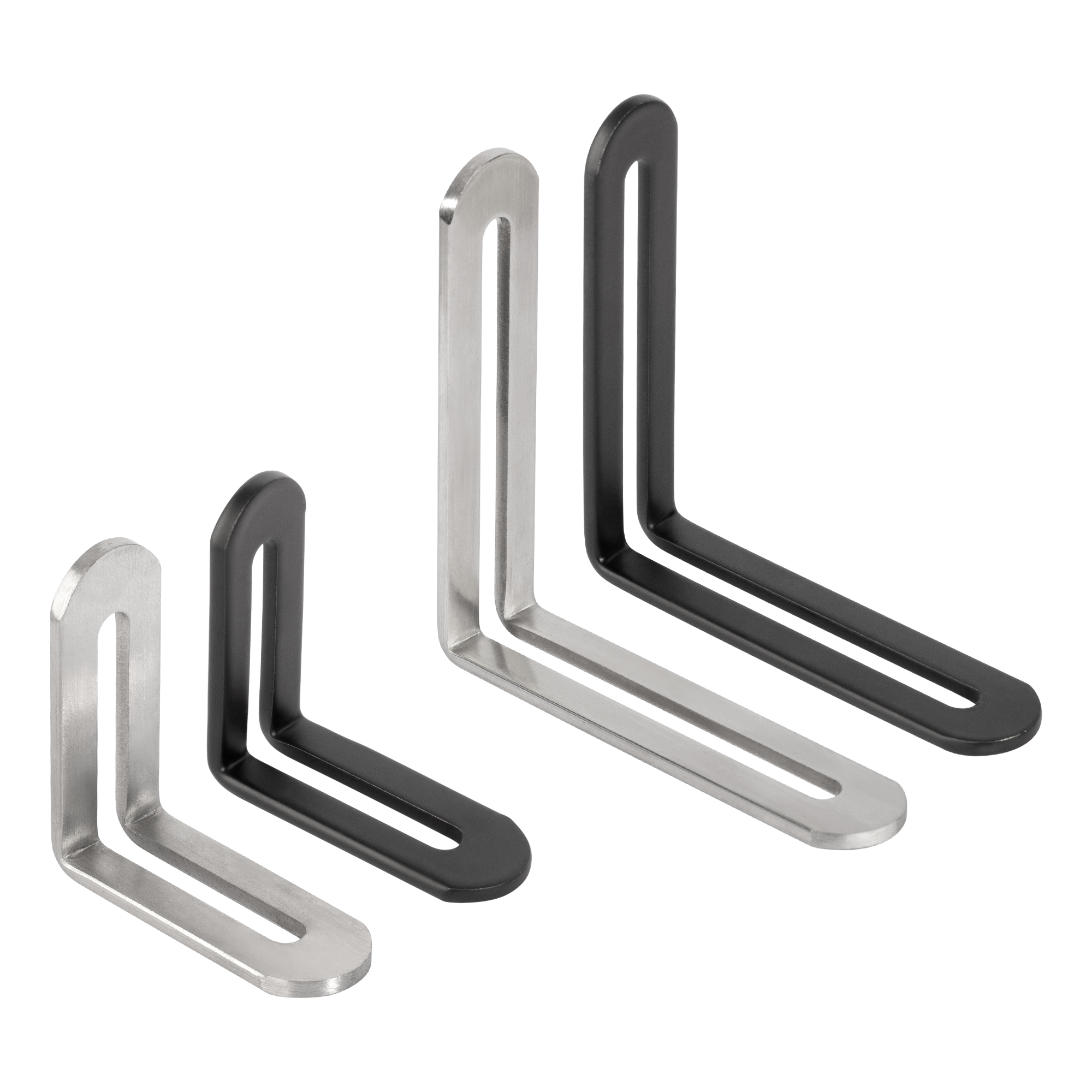 Furniture Hardware Screws - 2pcs Corner Brackets Stainless Steel Furniture