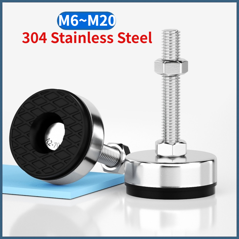 Furniture Screw Type - M6-M20 304 Stainless Steel Fixed Adjustable