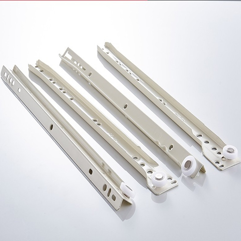 Drawer Slide Pair - Drawer Track Slides Two Cabinet Rails