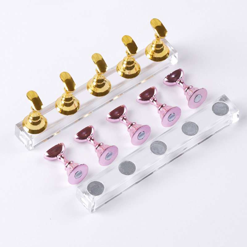 Furniture Hardware Nails - 5/30pcs/Set Magnetic Nail Holder False Nail