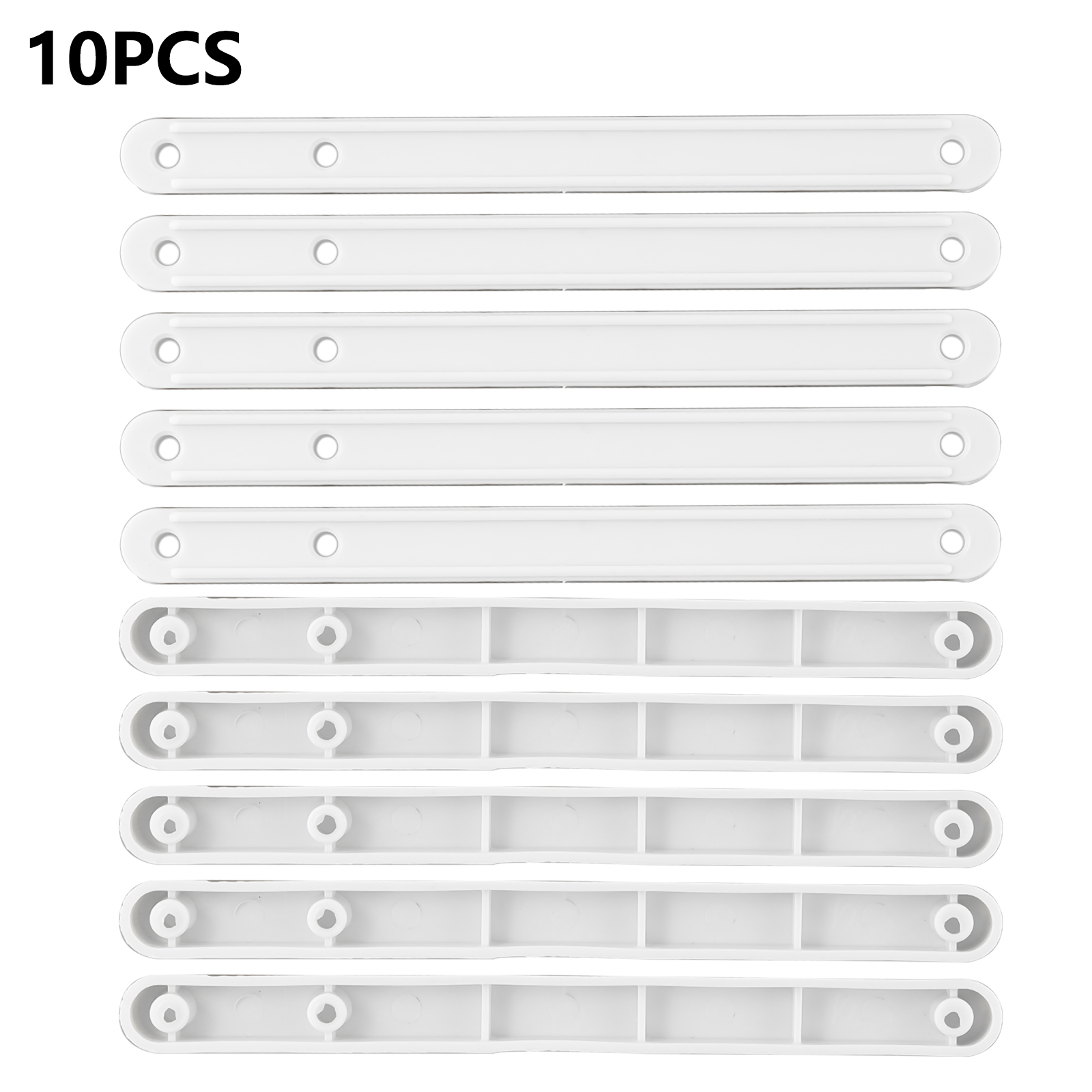 Drawer Slide Pair - 10pcs Draw Rail Plastic Drawer Slides