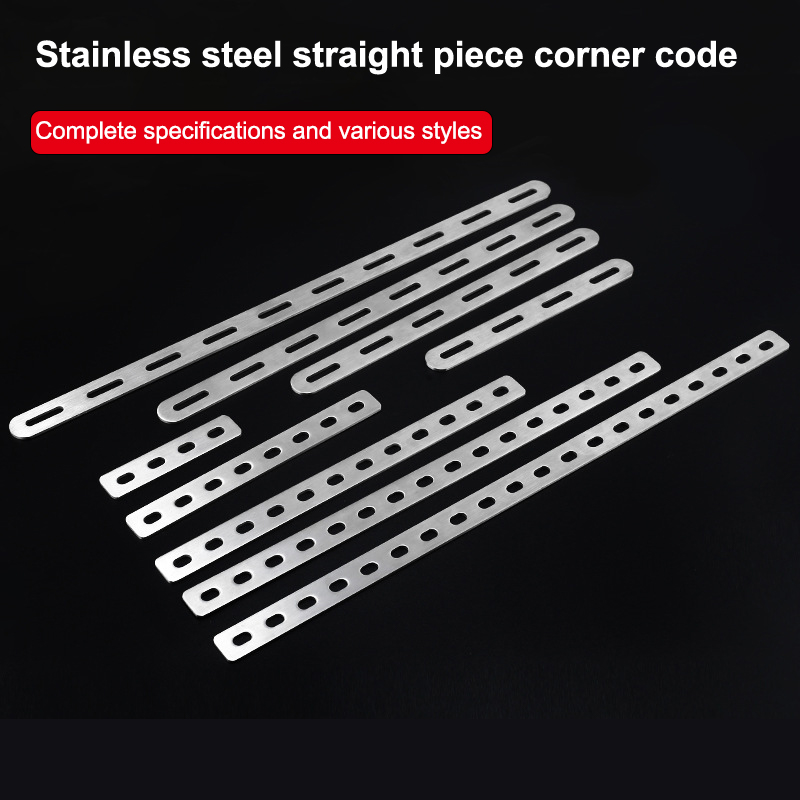 Furniture Hardware Connectors - Stainless Steel Flat Corner Bracket Mending