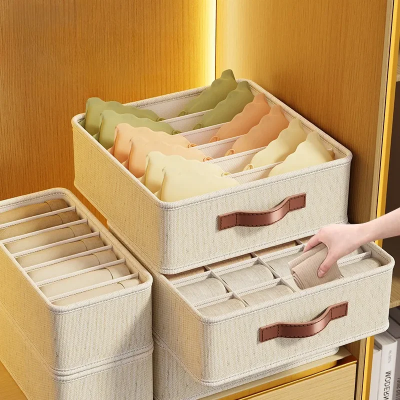 Drawer Organizer Peg - 1-5PCS Fabric Drawer Organizers for Underwear