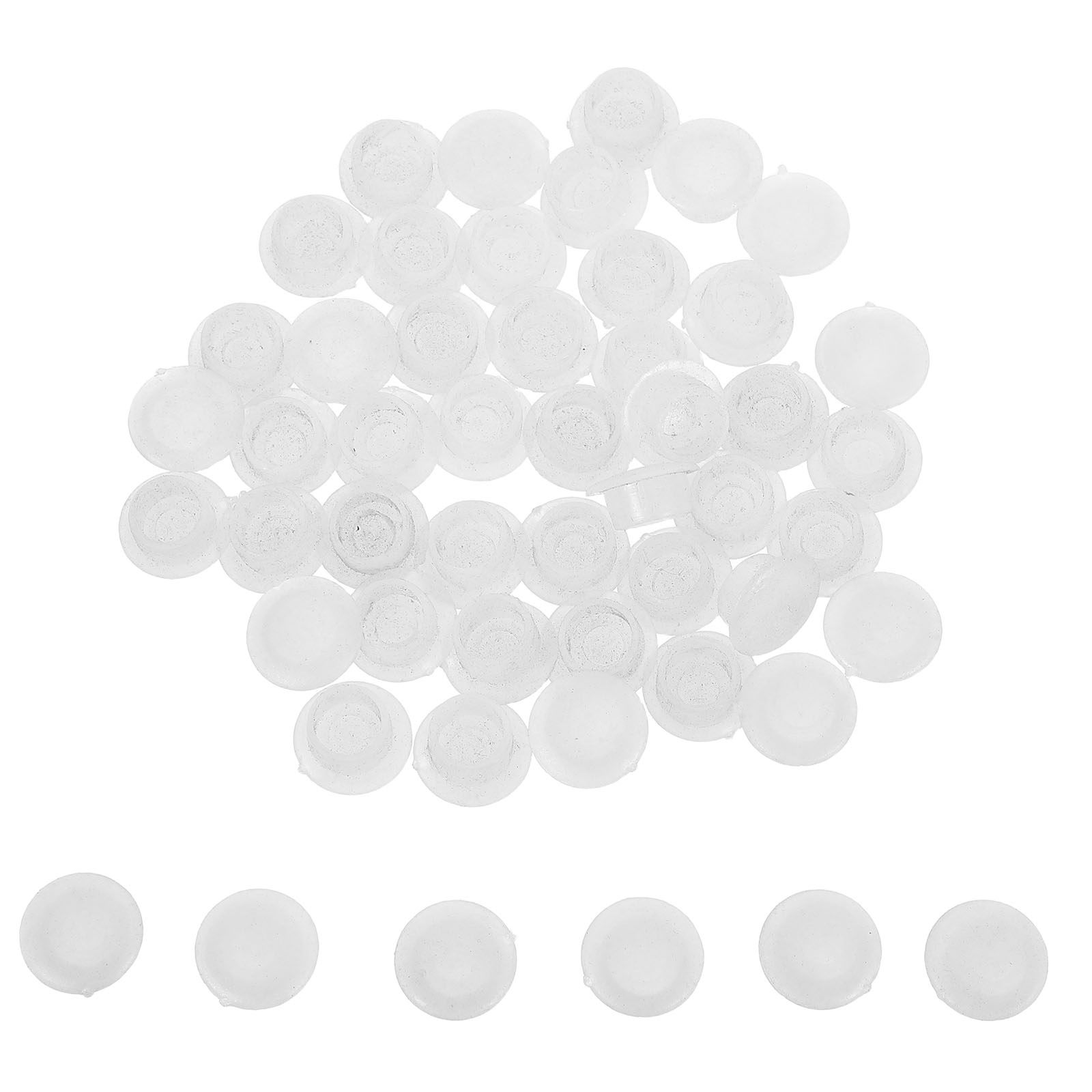 Furniture Hardware Connectors - 50Pcs Nylon Round Plastic Hole Plugs