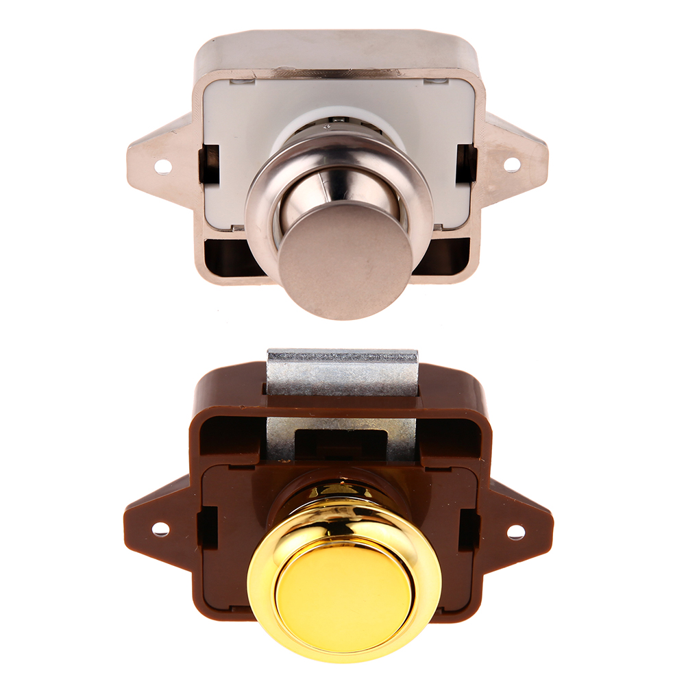 Furniture Hardware China - 1PC Mini Push Lock Button Catch