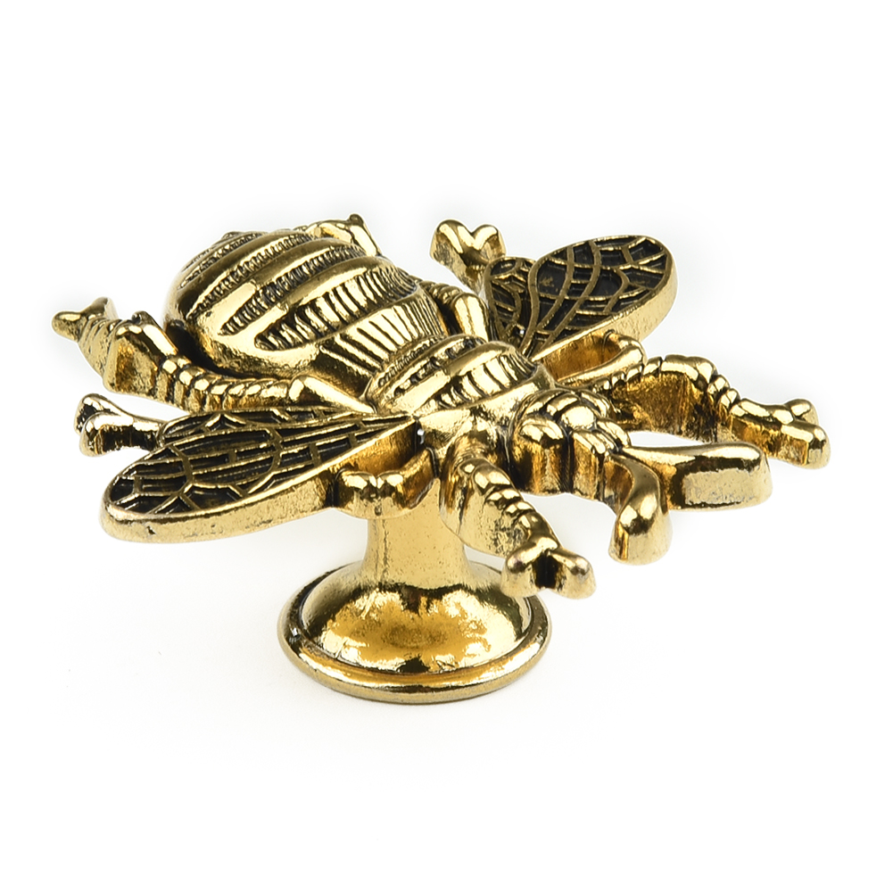 Furniture Hardware China - Retro Cupboard Drawer Pulls Bee Shape