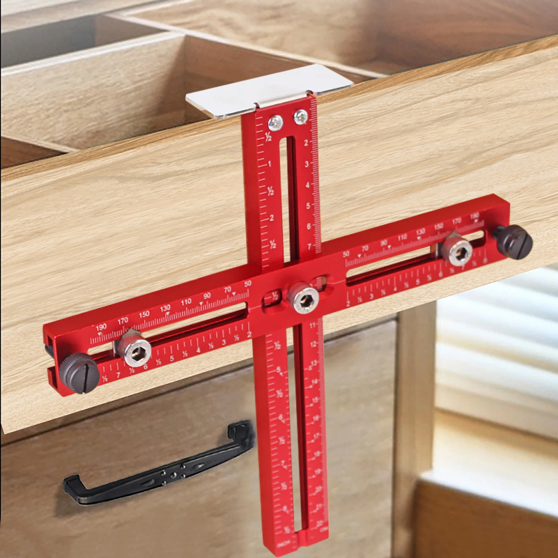 Furniture Hardware China - Metric/Inch Handle Template Jig Drill Guide