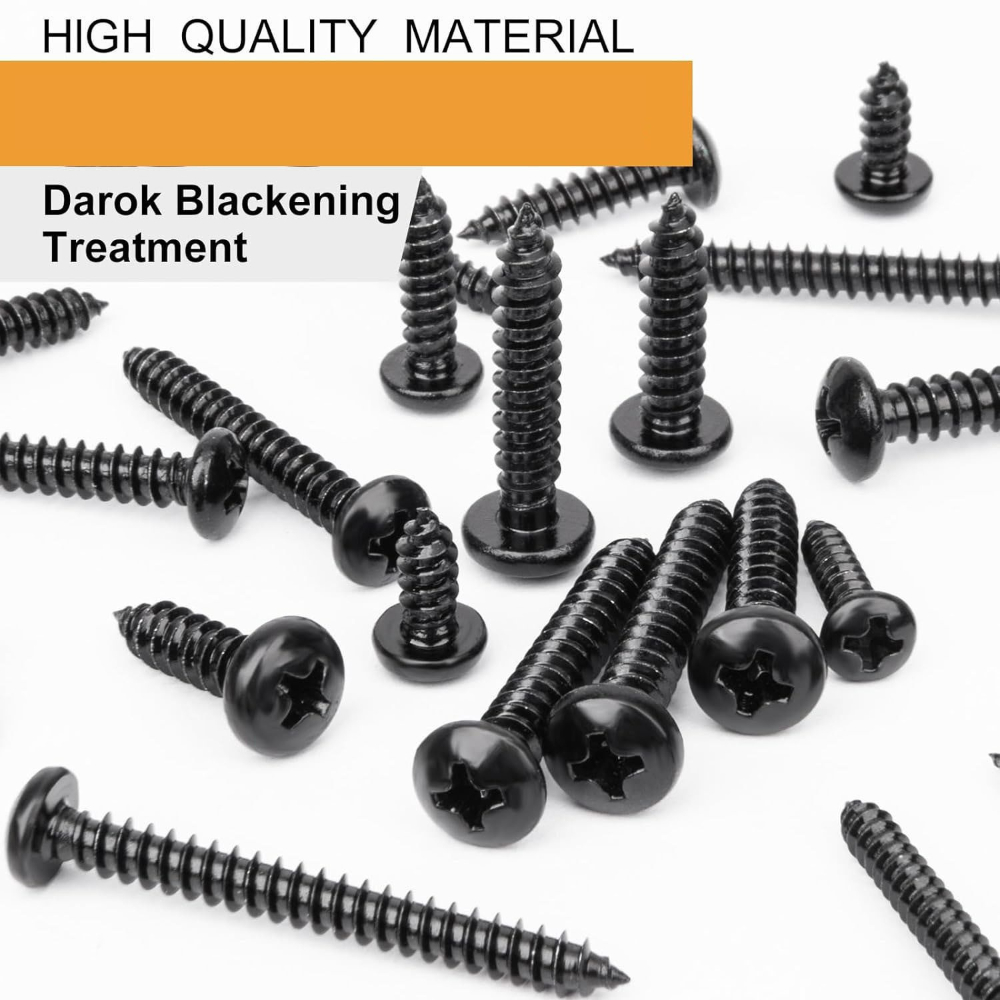 410pcs Carbon Steel Black Cros - огляд і ціна Furniture Screw Type