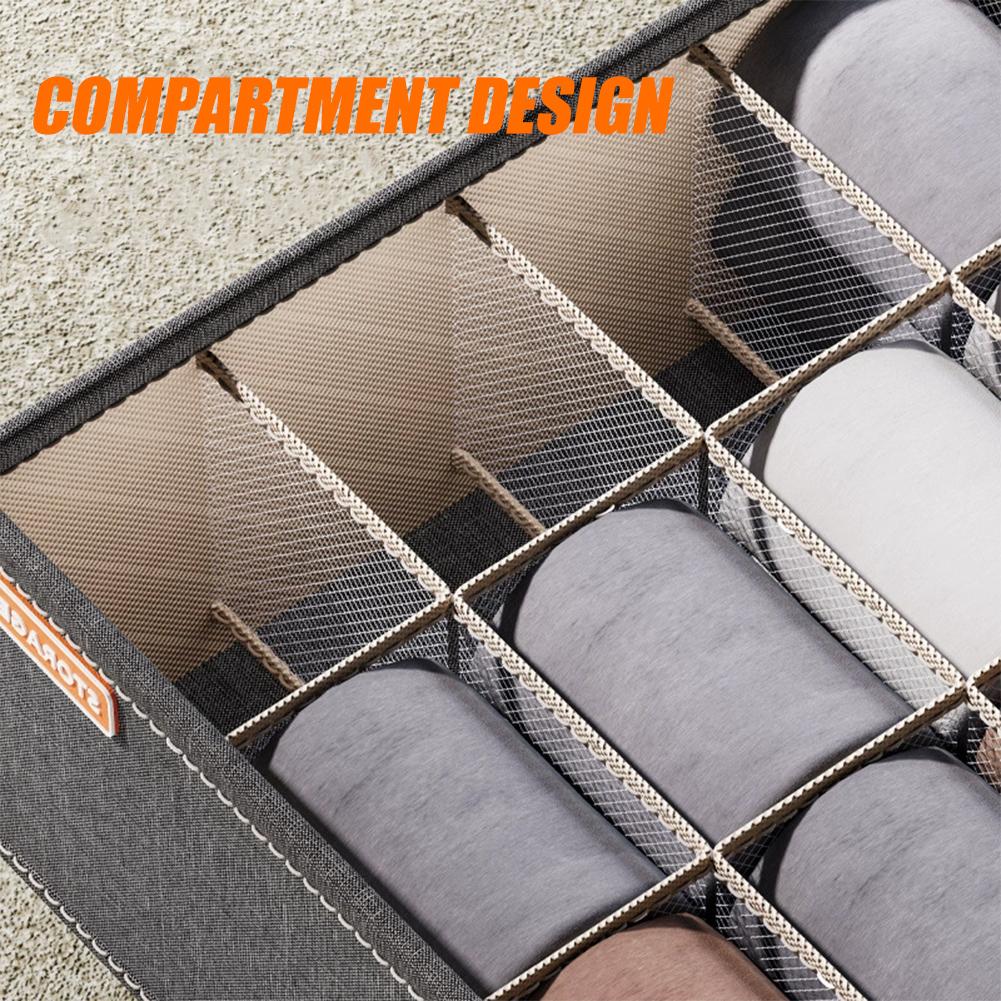 20 Grids Sock Drawer Organizer - огляд і ціна Drawer Organizer Peg