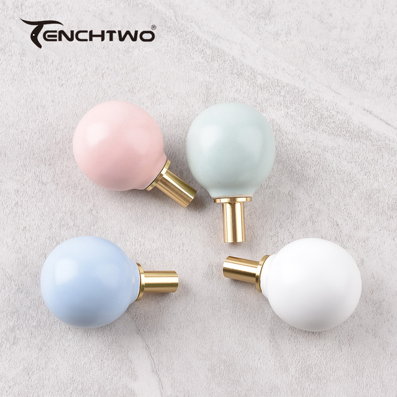 Round Ceramic Hook Clothes Han - огляд і ціна Furniture Hardware Lock