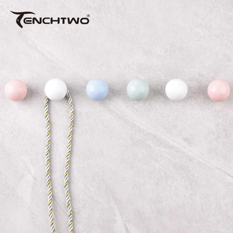 Round Ceramic Hook Clothes Han - огляд і ціна Furniture Hardware Lock