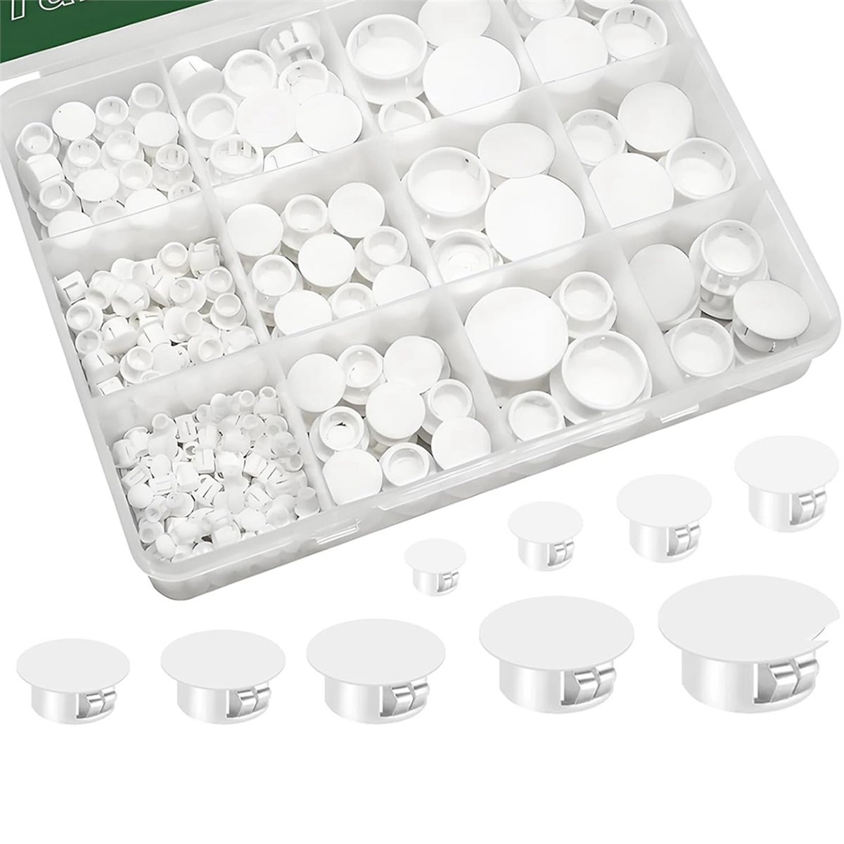 200Pcs 9Sizes Nylon Plastic Ho - огляд і ціна Furniture Screw Type