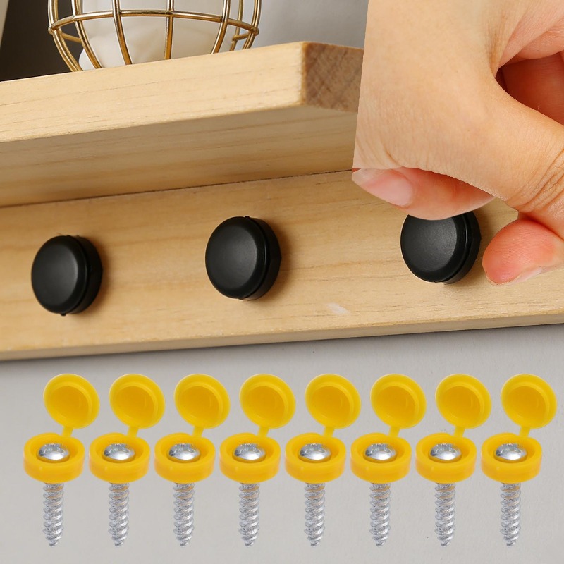 Snap Flip Screw Cover Set Anti - огляд і ціна Furniture Hardware Screws
