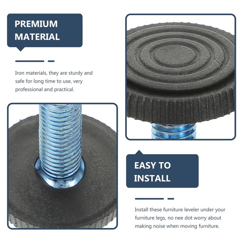 20PCS Leveling Foot Threaded O - огляд і ціна Furniture Screw Type