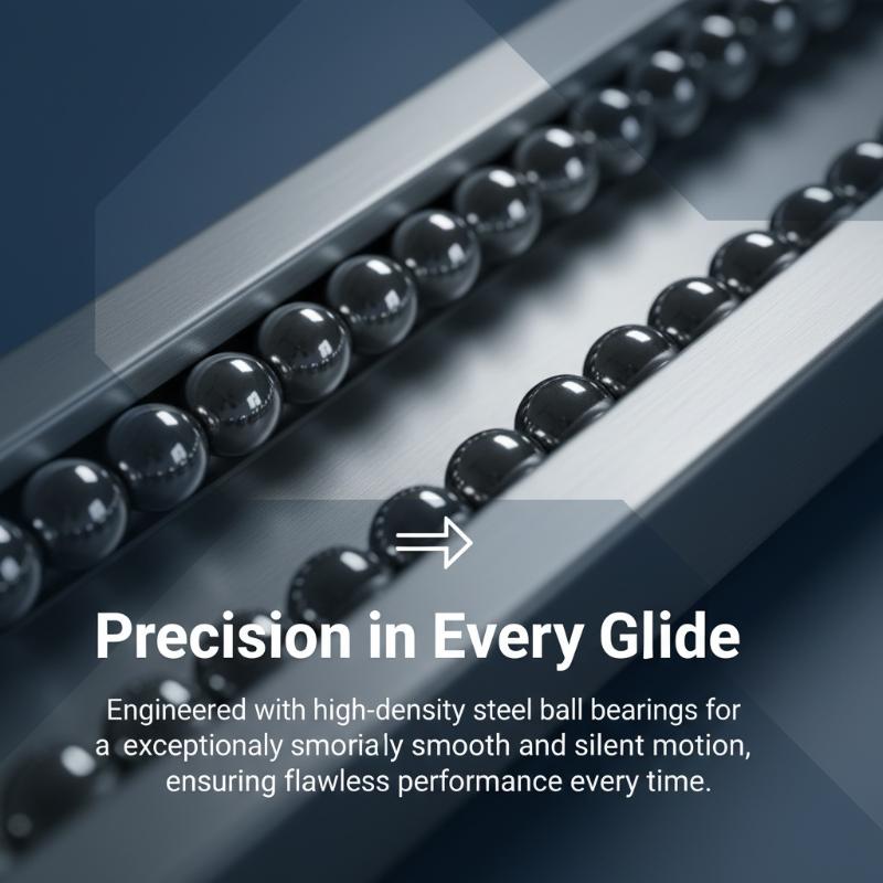 Ball Bearing Smooth Glide Draw - огляд і ціна Drawer Slide Pair