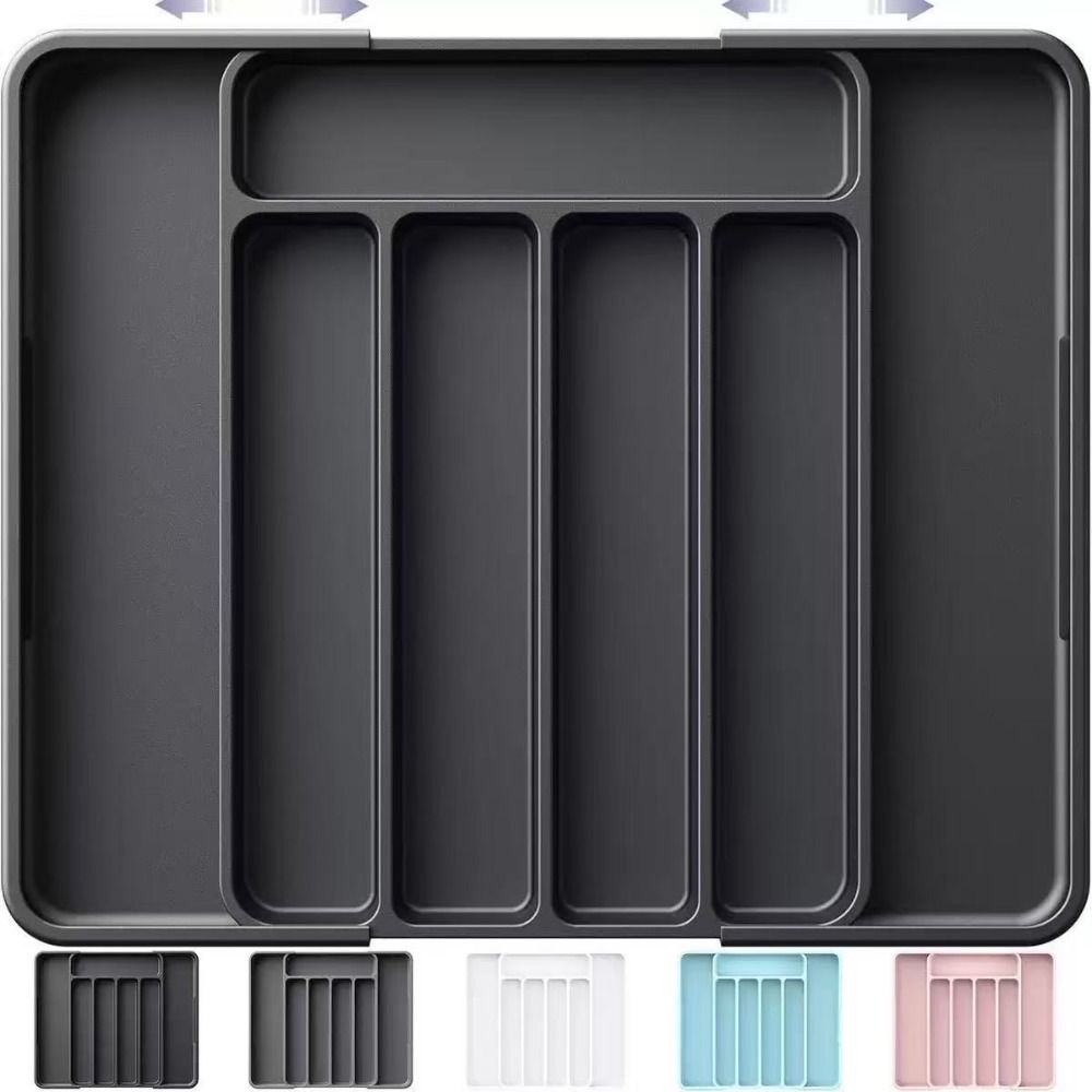 Adjustable Cutlery Drawer Orga - огляд і ціна Drawer Organizer Peg