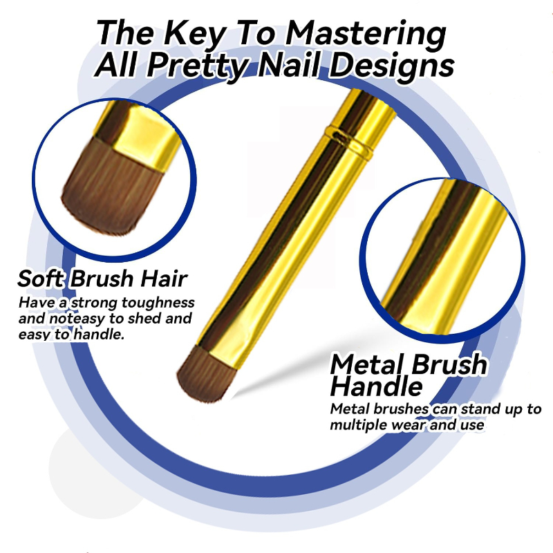 Kolinsky French Nail Art Brush - огляд і ціна Furniture Hardware Nails