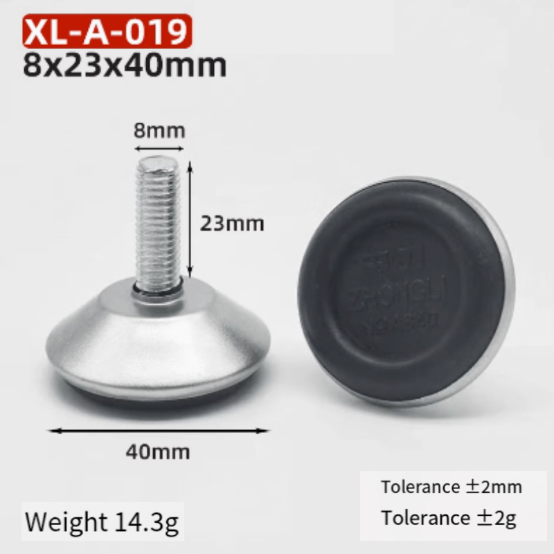 M6-M10 Leveling Foot Screw On  - огляд і ціна Furniture Screw Type