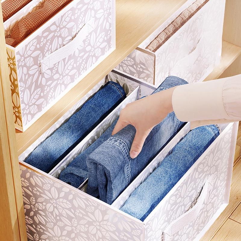 Jeans Compartment Storage Box  - огляд і ціна Drawer Organizer Peg