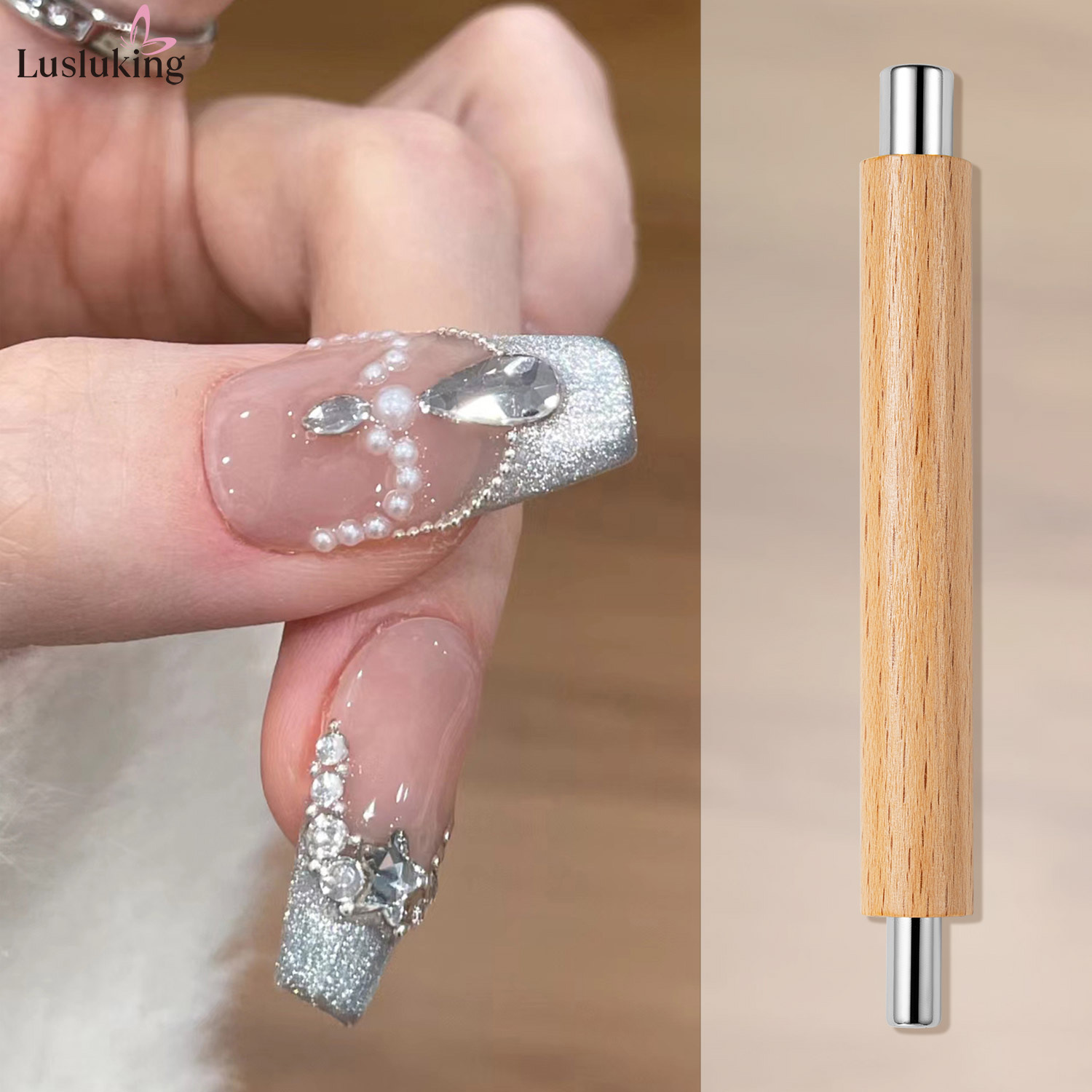 1pc Nail Art Nail Magnetic Sti - огляд і ціна Furniture Hardware Nails
