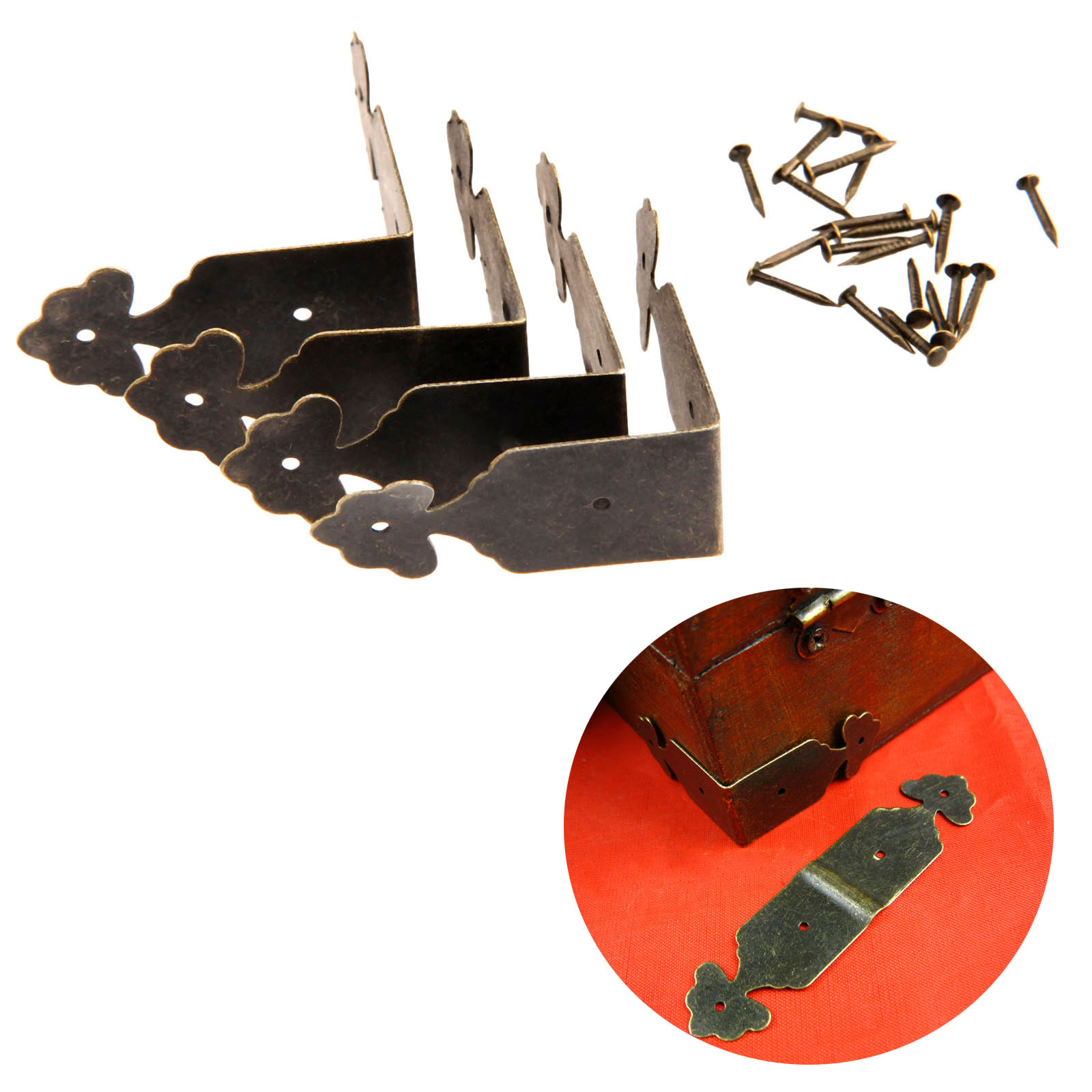 4pcs Decorative Corner Protect - огляд і ціна Furniture Hardware Nails