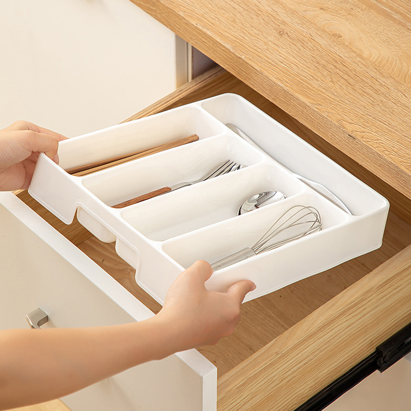 4/5 Compartments Cutlery Organ - огляд і ціна Drawer Organizer Peg