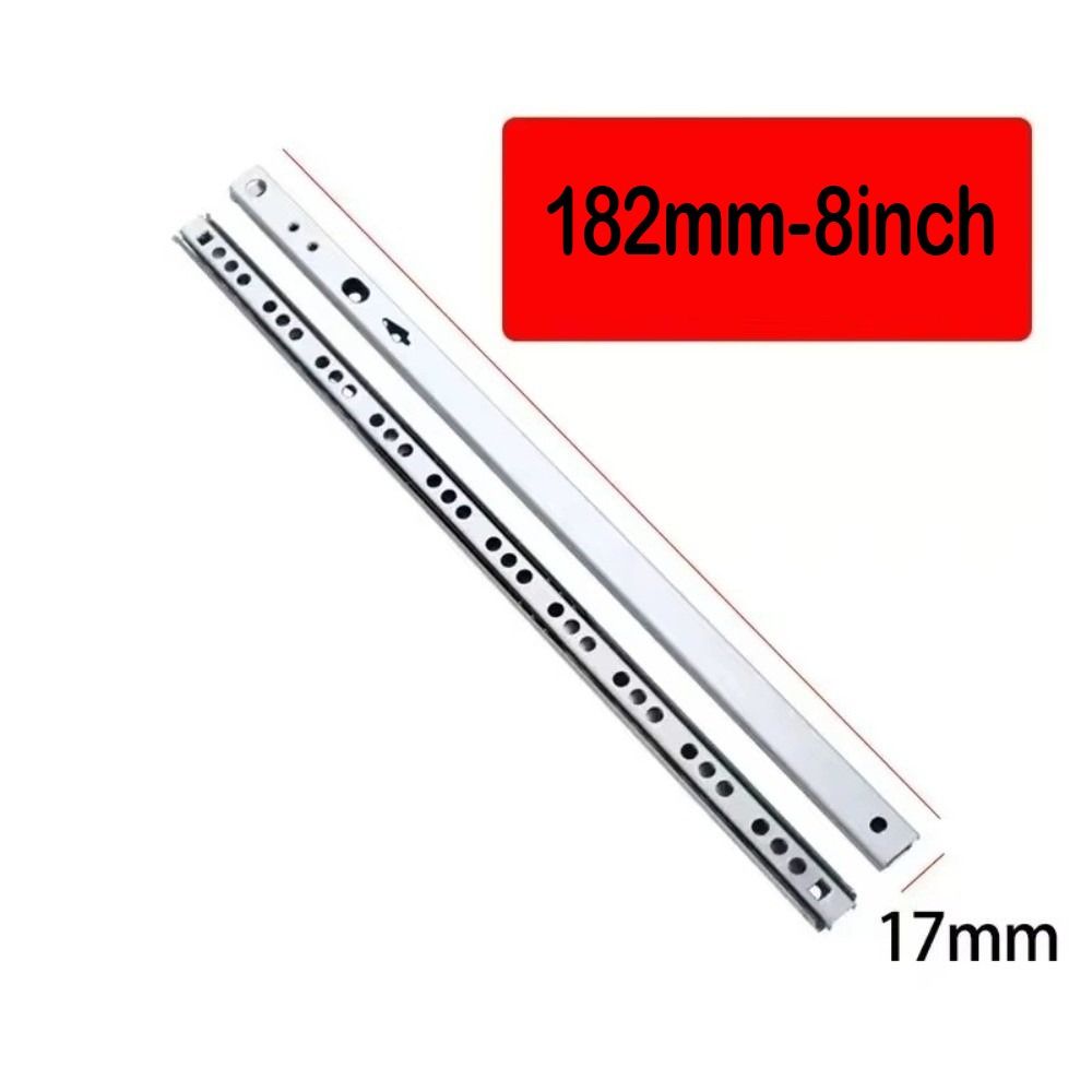 2PCS Smooth Glide Bearing Draw - огляд і ціна Drawer Slide Pair