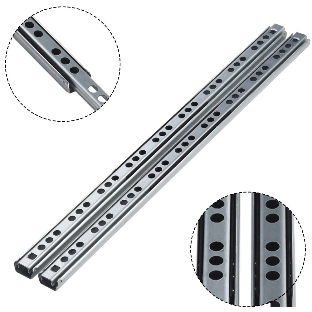 2PCS Smooth Glide Bearing Draw - огляд і ціна Drawer Slide Pair
