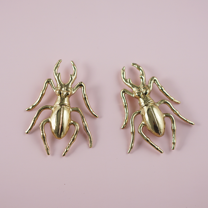 Brass Beetle Drawer Pulls Inse - огляд і ціна Unique Furniture Hardware