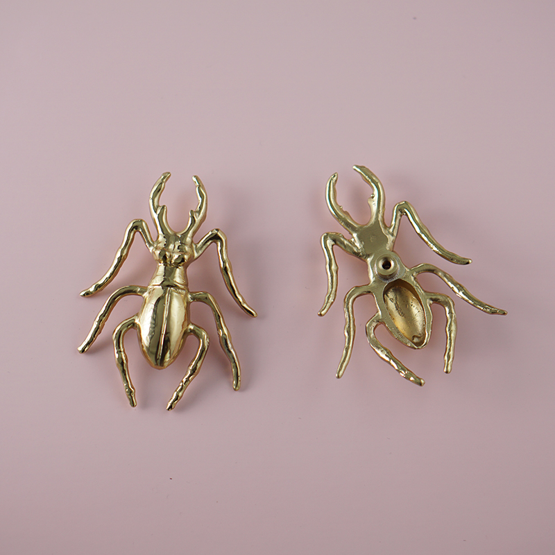 Brass Beetle Drawer Pulls Inse - огляд і ціна Unique Furniture Hardware