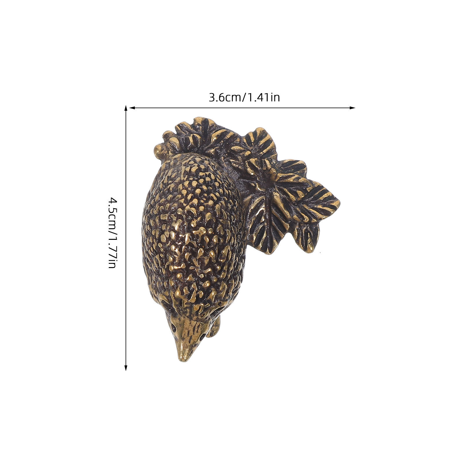 Brass Hedgehog Cabinet Pull Un - огляд і ціна Unique Furniture Hardware