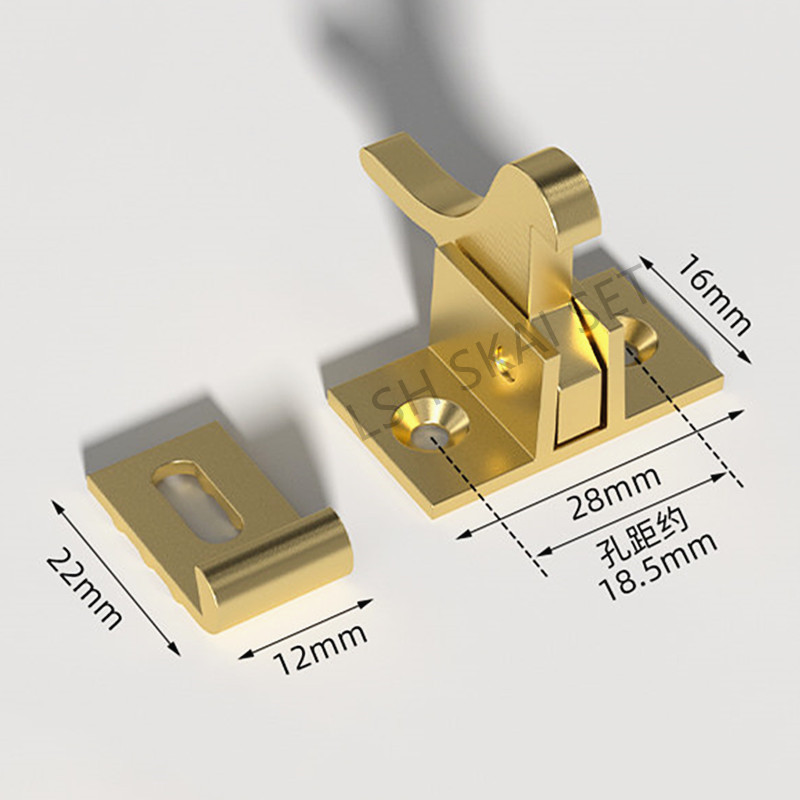 2Pc High-end Brass Fasteners I - огляд і ціна Furniture Hardware Lock