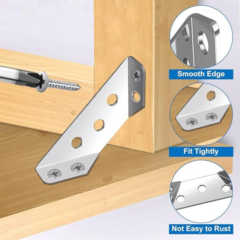 1-120Set Furniture Corner Conn - огляд і ціна Furniture Hardware Screws