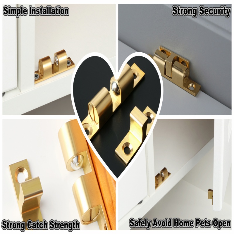 3/6pcs Cabinet Closet Door Bal - огляд і ціна Furniture Hardware Lock