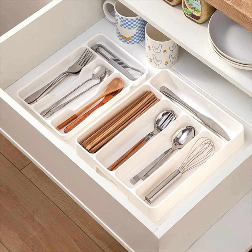 Quality 4/5 Compartments Cutle - огляд і ціна Drawer Organizer Peg