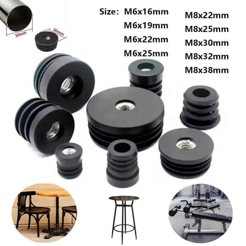 4/8/12PCS Round Nut Hole Plug  - огляд і ціна Furniture Hardware Connectors