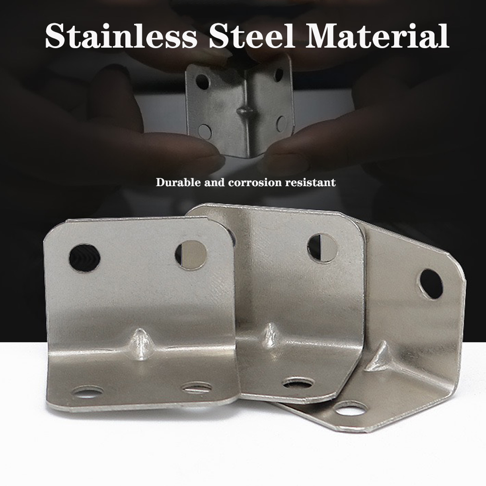 Stainless steel L-shaped corne - огляд і ціна Furniture Hardware Connectors