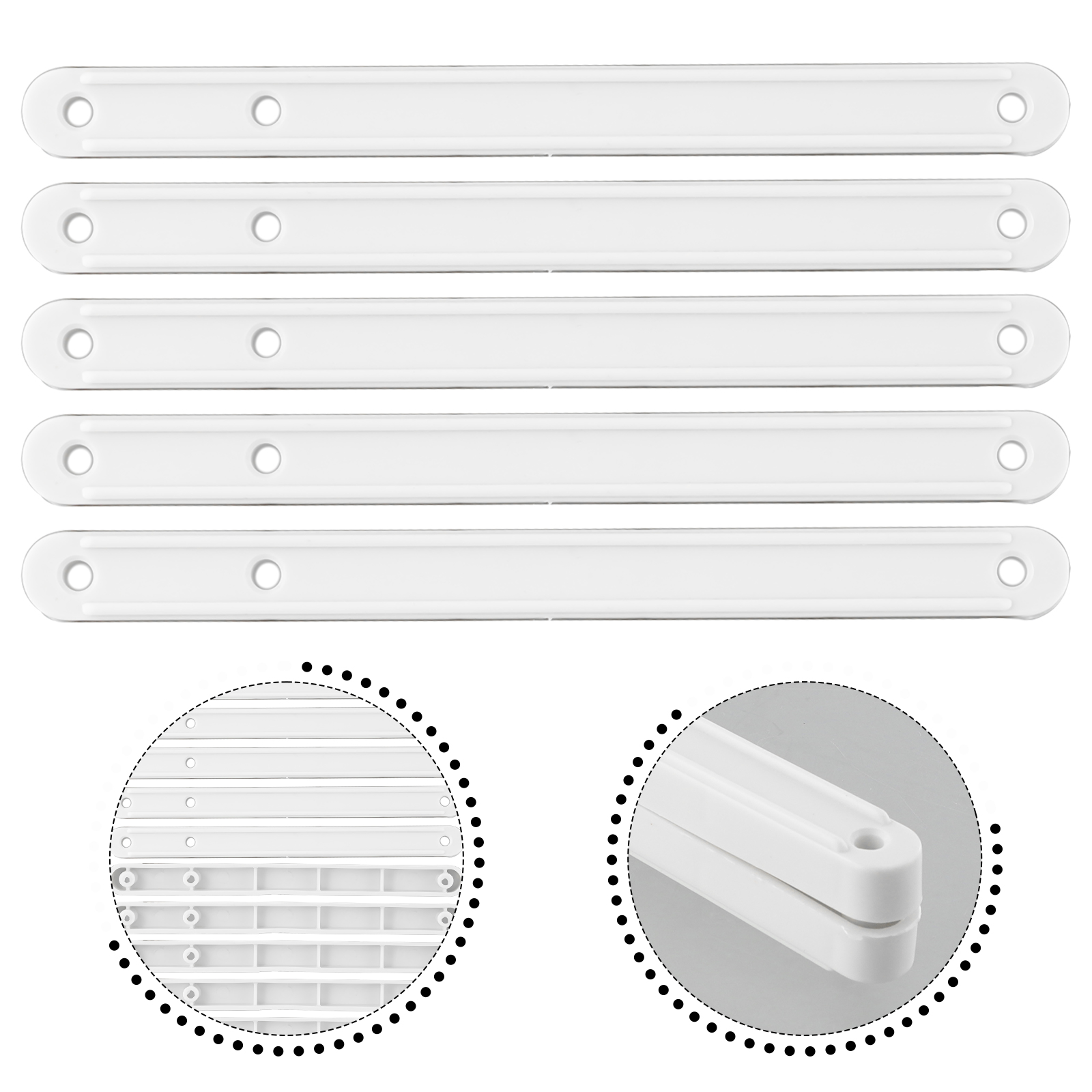 10pcs Draw Rail Plastic Drawer - огляд і ціна Drawer Slide Pair