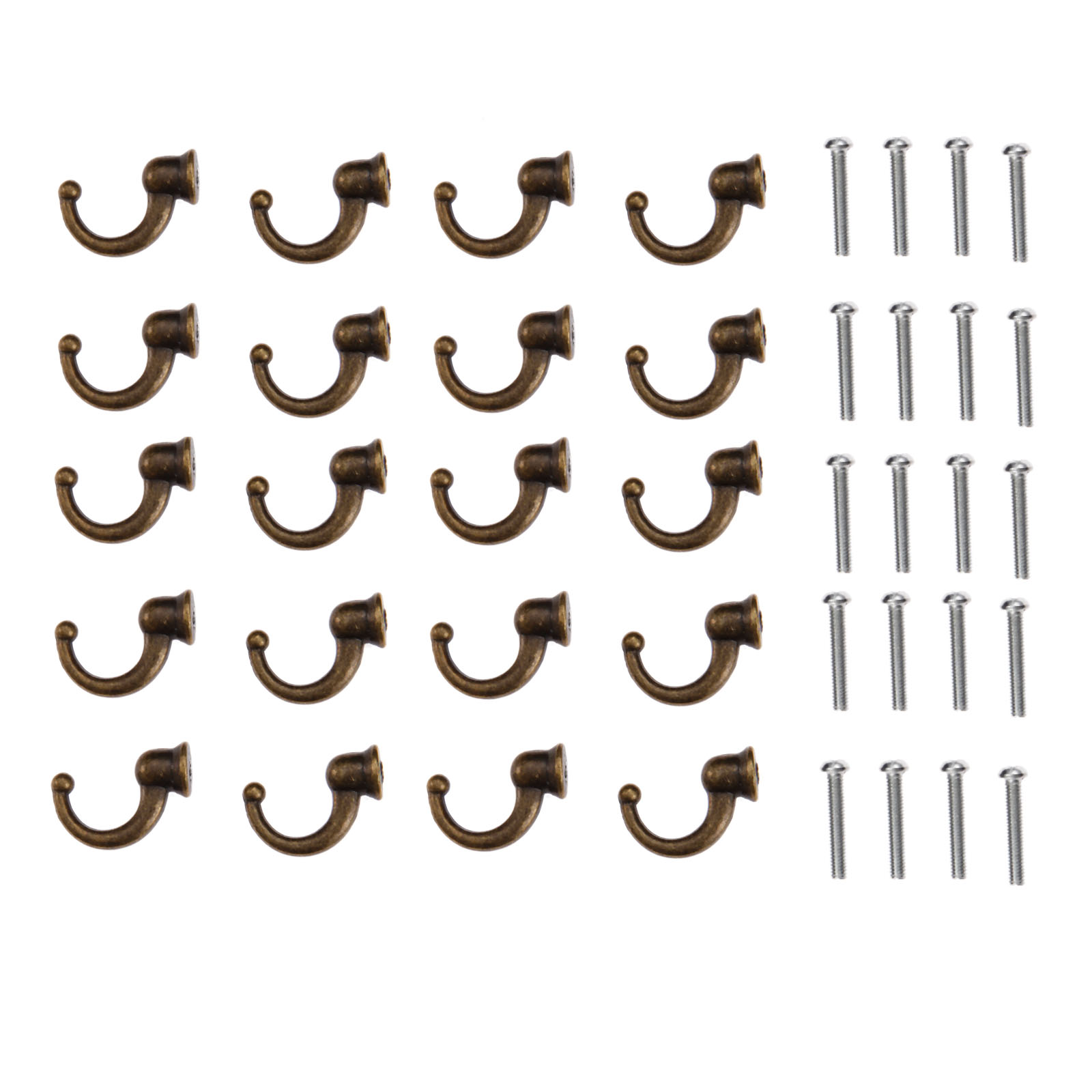 20pcs 29*20*12mm Antique Bronz - огляд і ціна Furniture Hardware Screws