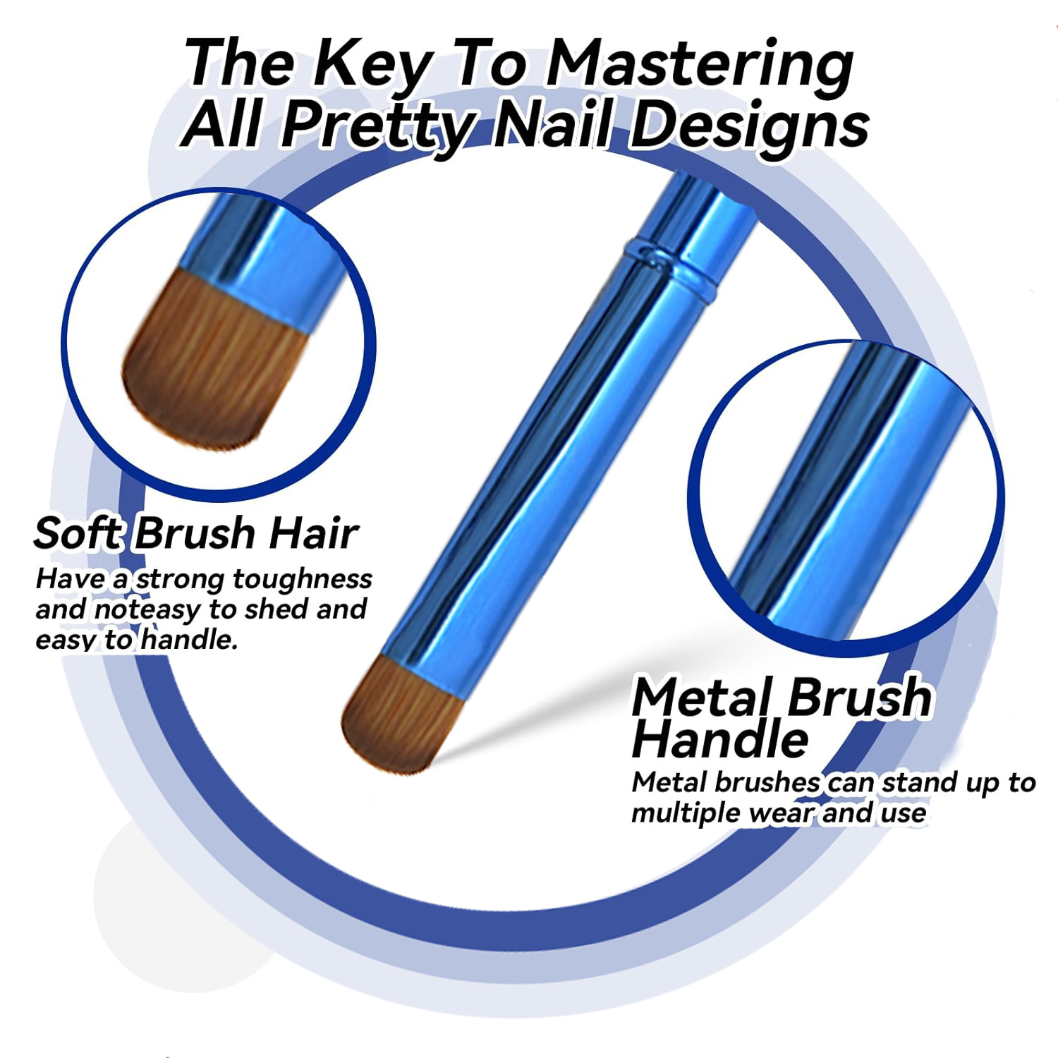 Kolinsky French Nail Art Brush - огляд і ціна Furniture Hardware Nails