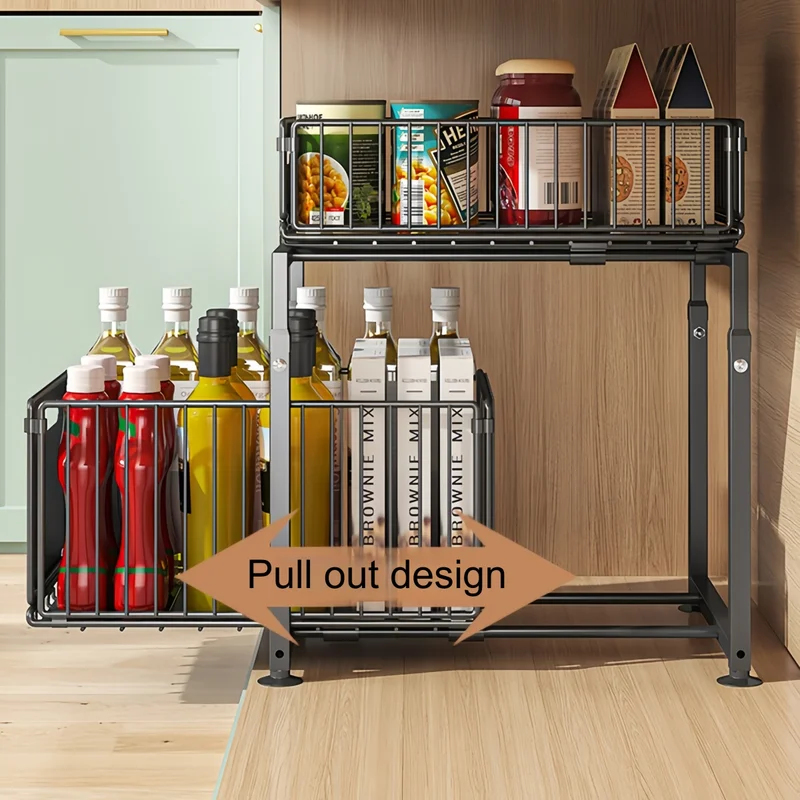 Positioning Clips 2 Tier Pull  - огляд і ціна Drawer Organizer Peg