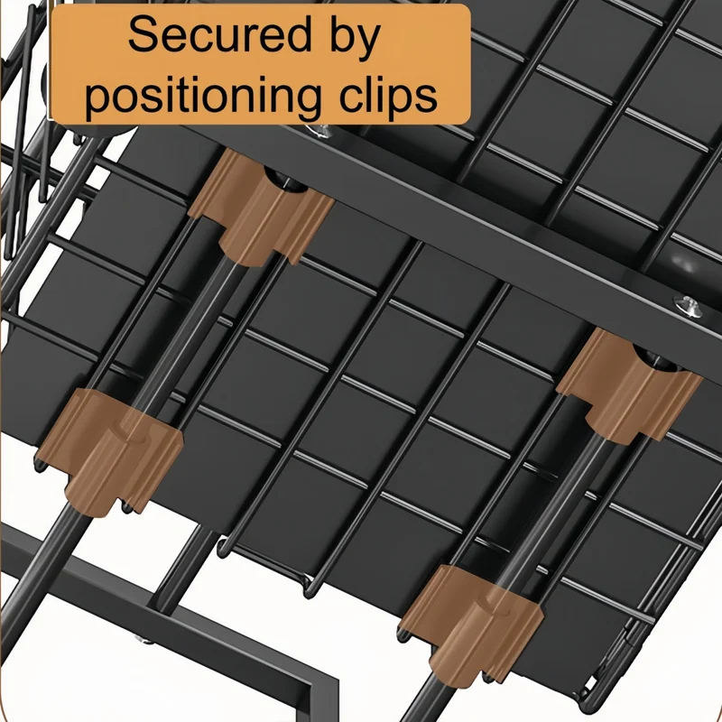 Positioning Clips 2 Tier Pull  - огляд і ціна Drawer Organizer Peg