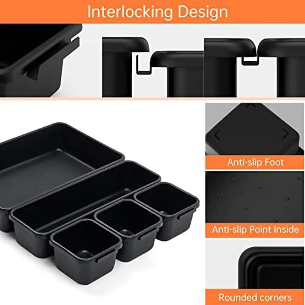 32PCS Desk Drawer Organizers 3 - огляд і ціна Drawer Organizer Peg