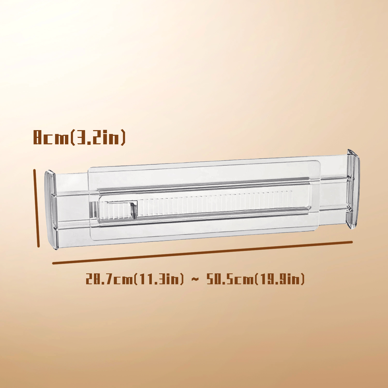 3/5/7-Pack Drawer Dividers, Cl - огляд і ціна Drawer Organizer Peg