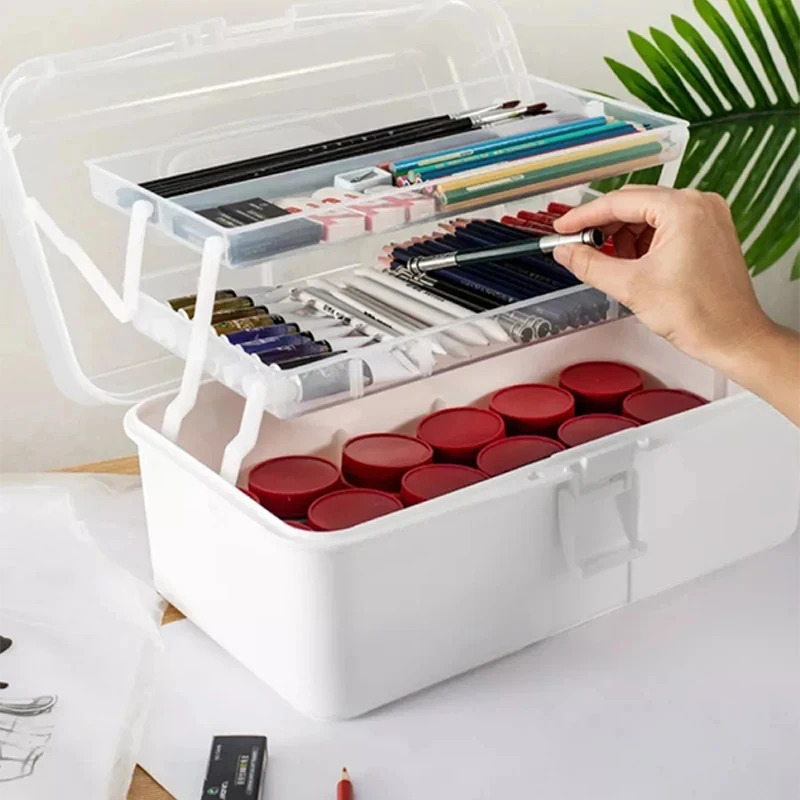 Three-Tier Folding Tool Box wi - огляд і ціна Furniture Hardware Nails