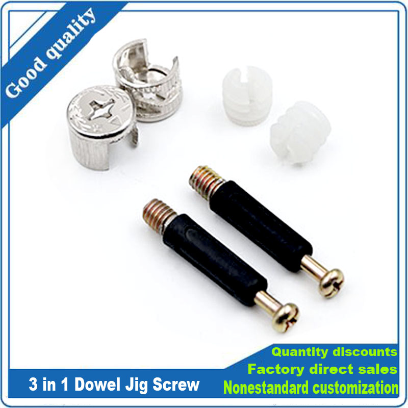 3 in 1 Dowel Jig Screw furnitu - огляд і ціна Furniture Hardware Screws